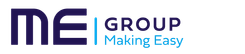 logo de ME GROUP (à qui appartient les sociétés photomaton et KIS) client qui utilise les logiciels KOOREO